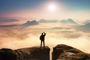 Man Beginning Adventure