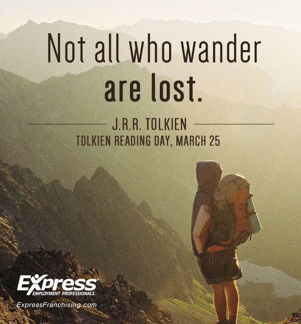 National Tolkien Reading Day: Not All Who Wander Are Lost - Express ...
