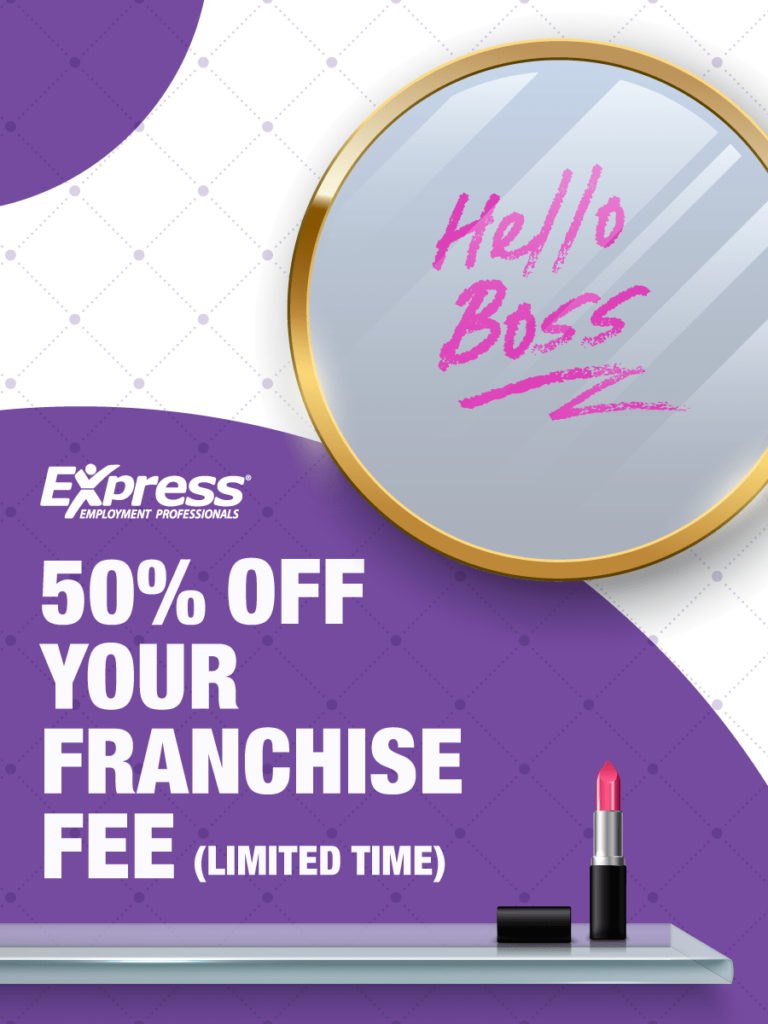 50% Off Your Franchise Fee