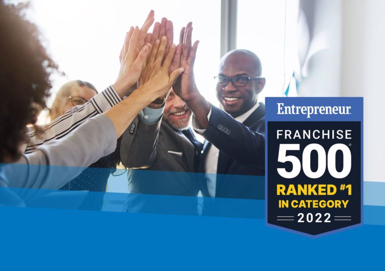 Entrepreneur Franchise 500 Ranked #1 in Category 2022