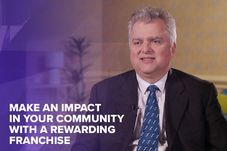 Make an impact in your community with a rewarding franchise
