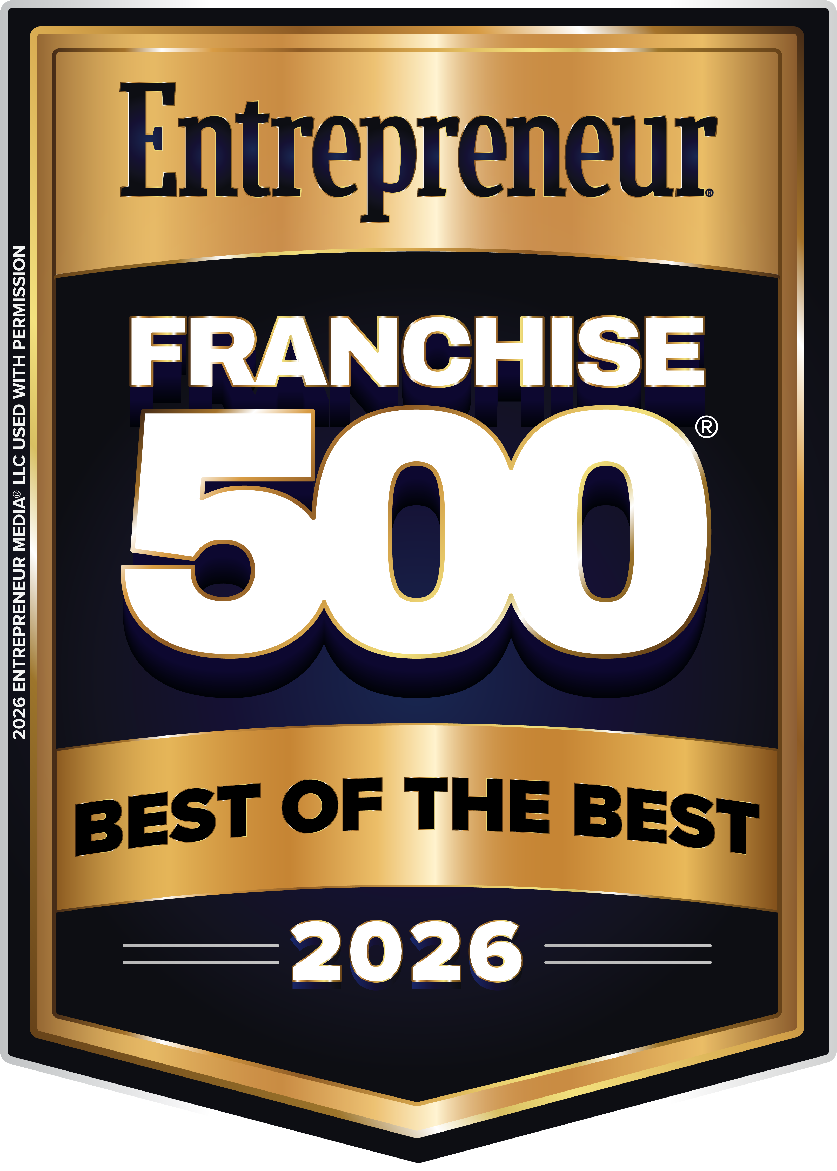 Entrepreneur Franchise 500 Best of the Best 2026