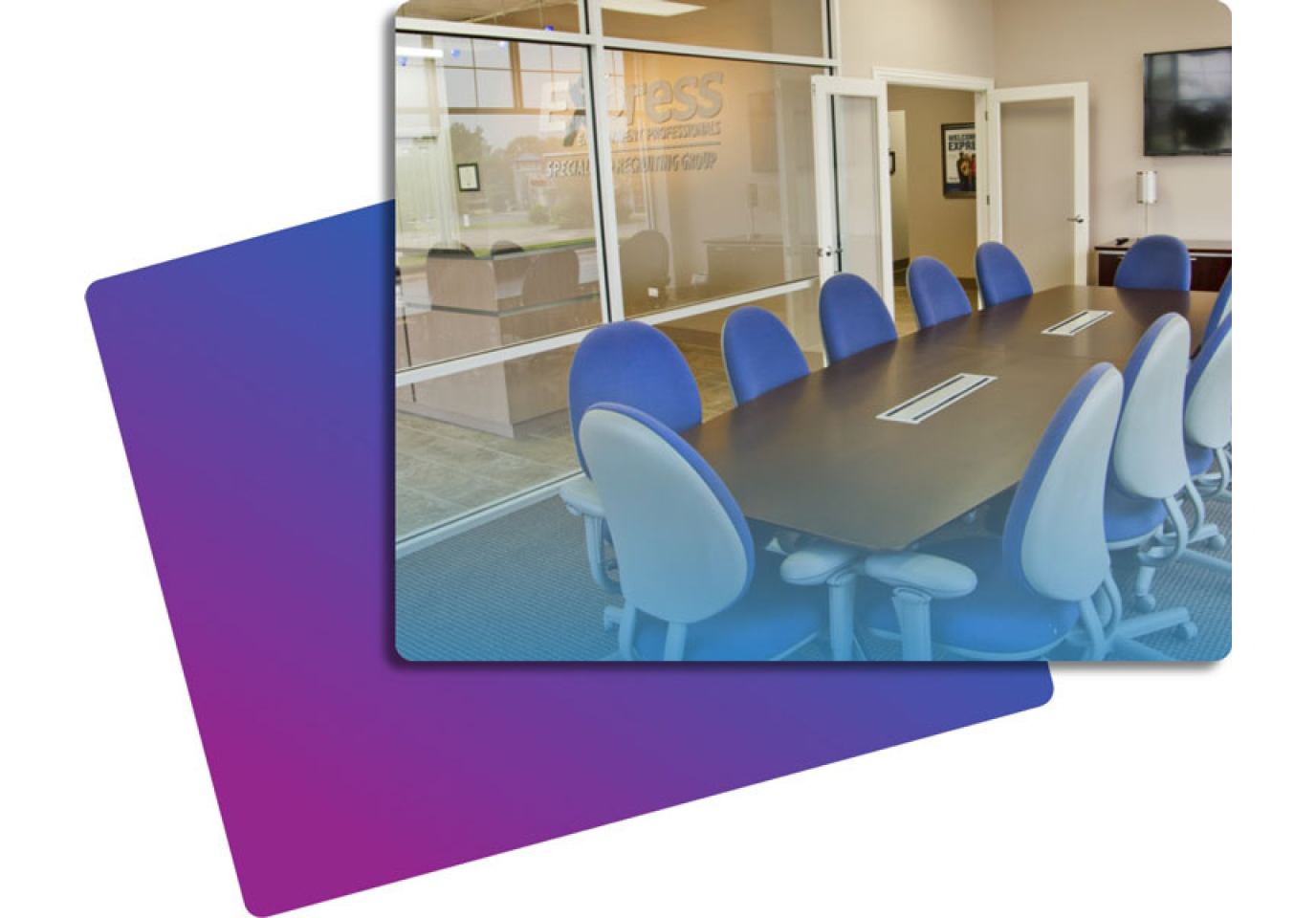 Express resale franchise office conference room